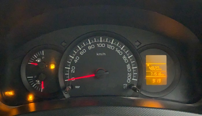 2018 Maruti Swift Dzire TOUR S-CNG, CNG, Manual, 71,516 km, Odometer Image