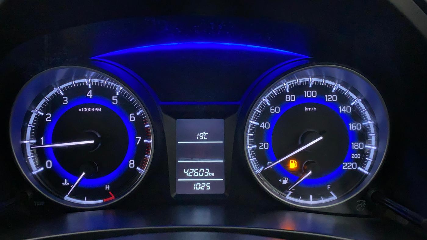 2019 Maruti Baleno DELTA PETROL 1.2, Petrol, Manual, 42,603 km, Odometer Image