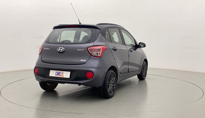2017 Hyundai Grand i10 SPORTZ O 1.2, Petrol, Manual, 51,785 km, Right Back Diagonal