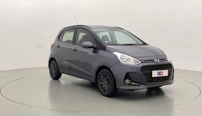 2017 Hyundai Grand i10 SPORTZ O 1.2, Petrol, Manual, 51,785 km, Right Front Diagonal