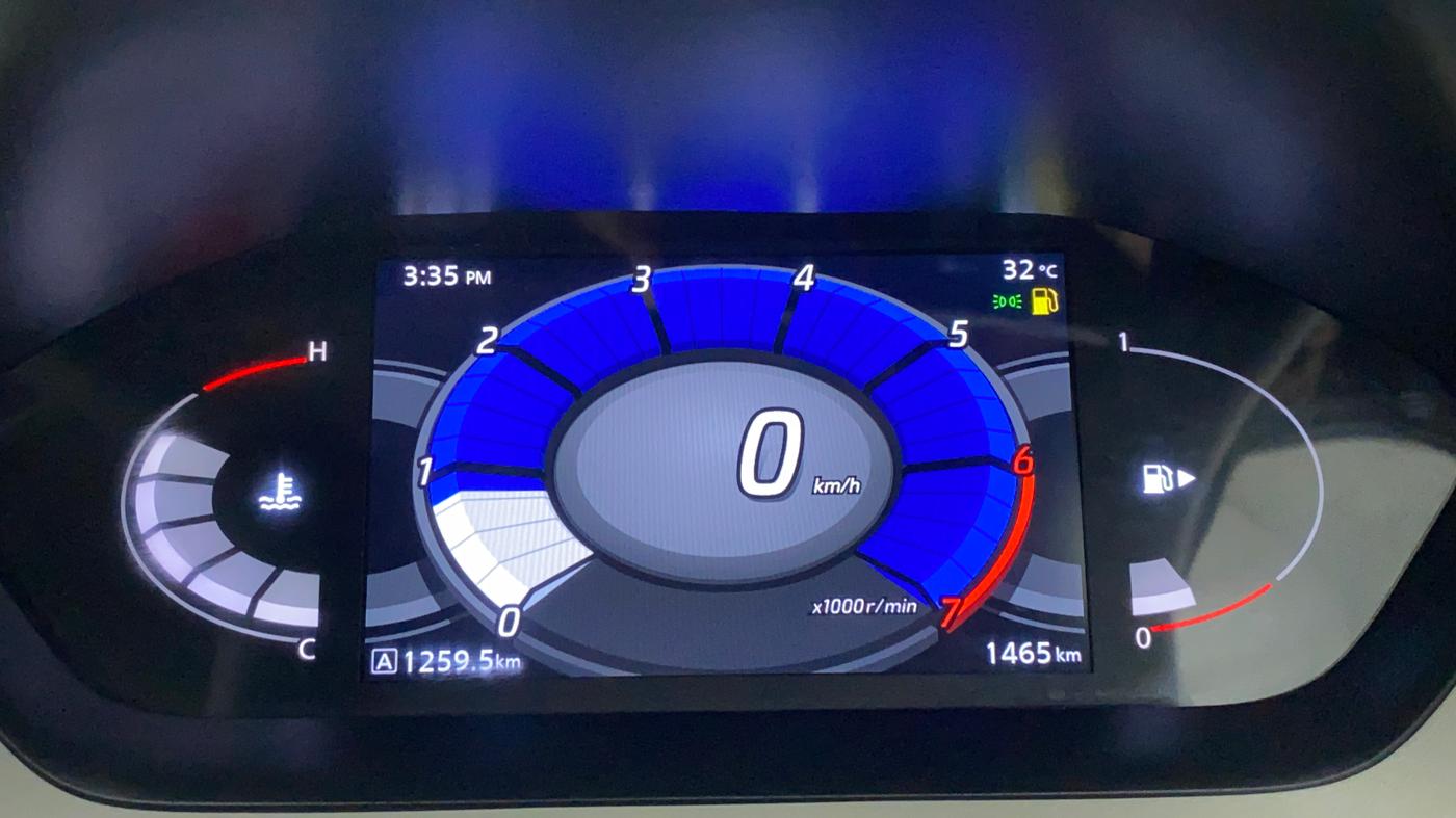 2021 Nissan MAGNITE XV TURBO DUAL TONE, Petrol, Manual, 1,465 km, Odometer Image