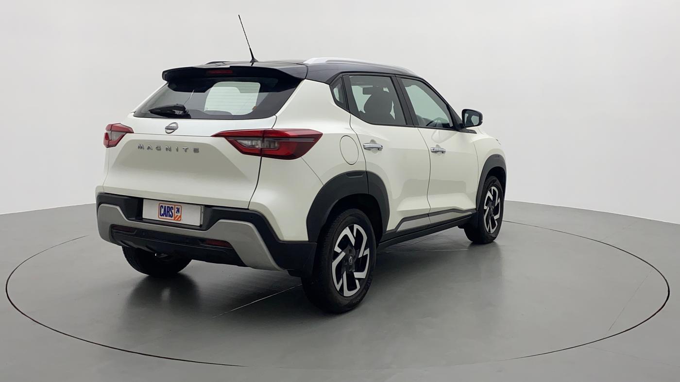 2021 Nissan MAGNITE XV TURBO DUAL TONE, Petrol, Manual, 1,465 km, Right Back Diagonal