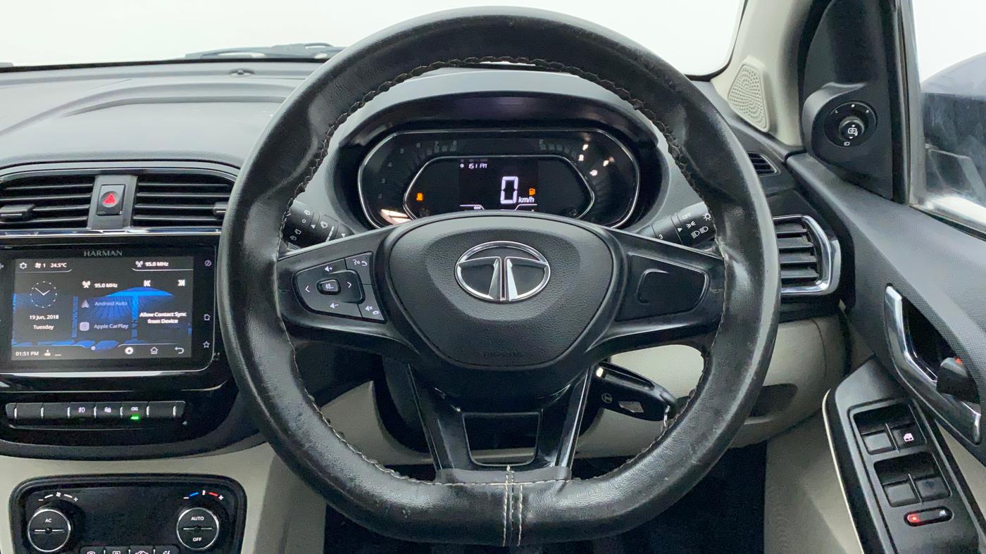 2022 Tata Tiago XZ PLUS CNG, CNG, Manual, 26,574 km, Steering Wheel Close Up