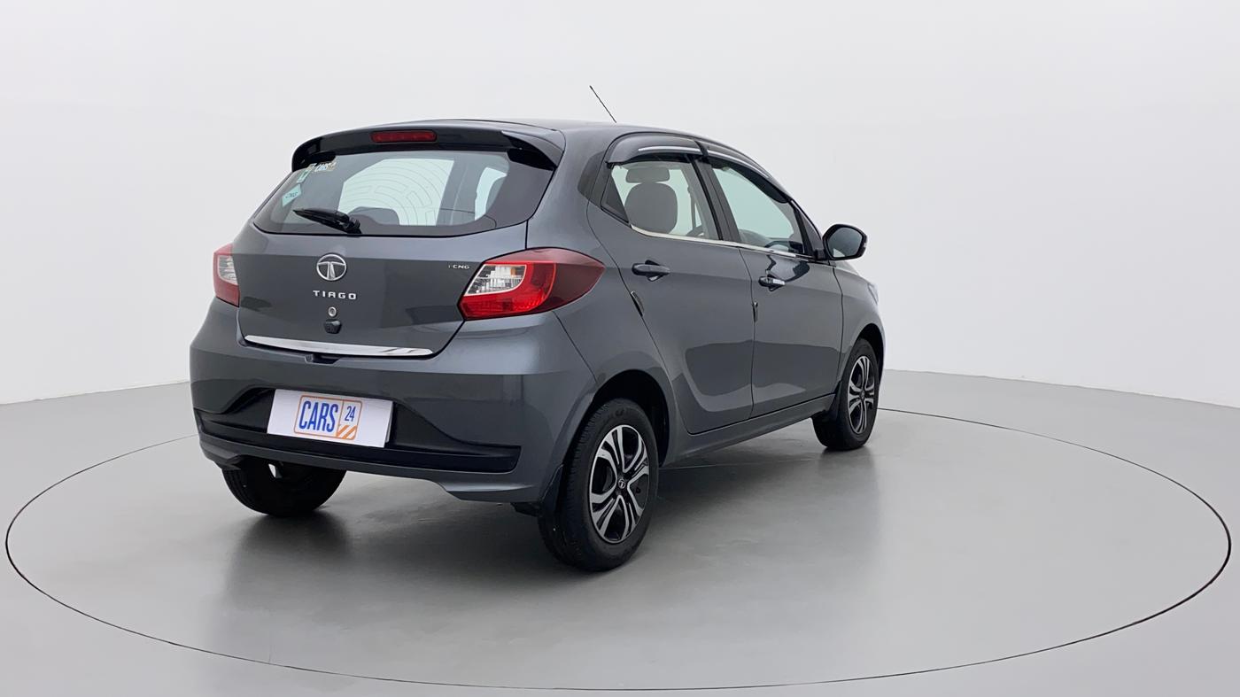 2022 Tata Tiago XZ PLUS CNG, CNG, Manual, 26,574 km, Right Back Diagonal