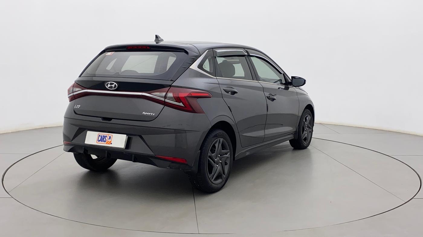 2021 Hyundai NEW I20 SPORTZ 1.2 MT, Petrol, Manual, 36,297 km, Right Back Diagonal
