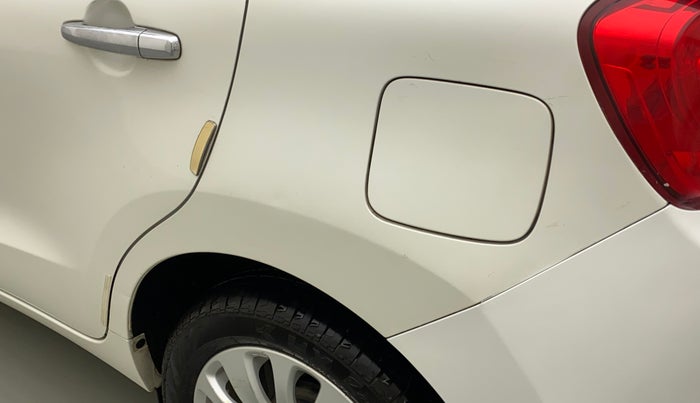 2015 Maruti Baleno ALPHA PETROL 1.2, Petrol, Manual, 69,031 km, Left quarter panel - Slightly dented