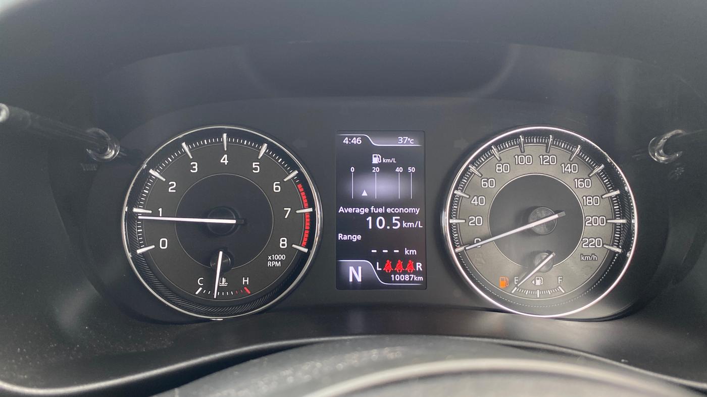 2024 Toyota Glanza G AMT, Petrol, Automatic, 10,086 km, Odometer Image