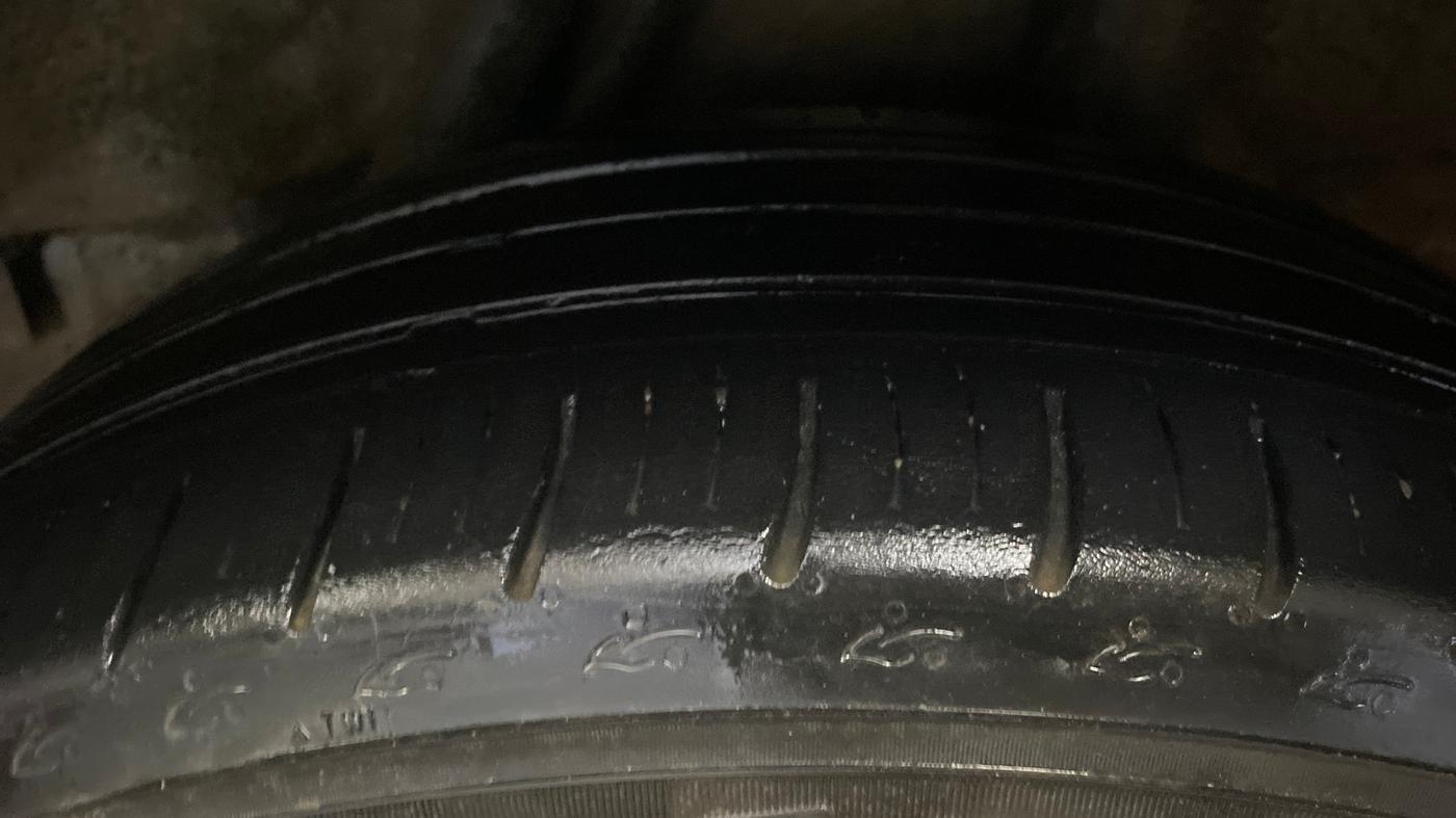 2023 Honda City 1.5L I-VTE V CVT, Petrol, Automatic, 27,903 km, Left Rear Tyre Tread