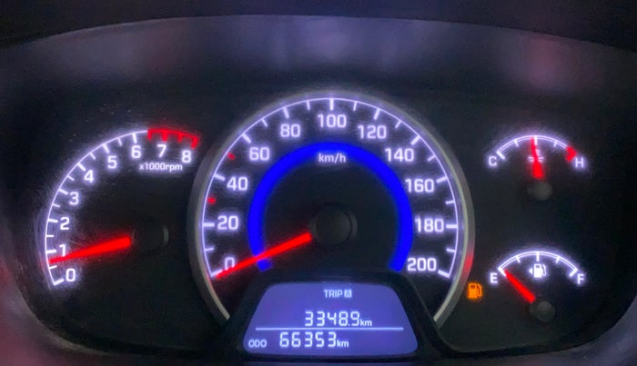 2018 Hyundai Grand i10 SPORTZ 1.2 KAPPA VTVT, CNG, Manual, 66,353 km, Odometer Image