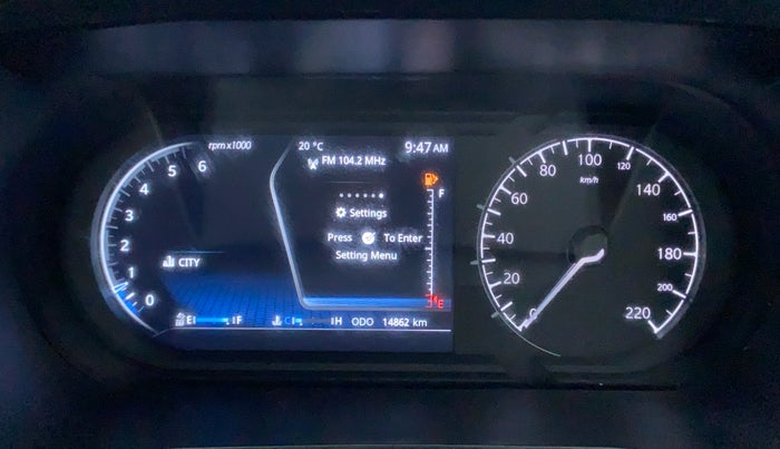 2021 Tata Harrier XZ 2.0L Kryotec, Diesel, Manual, 14,911 km, Odometer Image