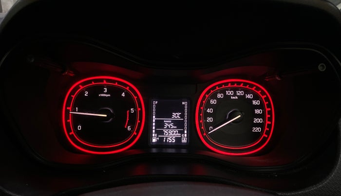 2018 Maruti Vitara Brezza ZDI, Diesel, Manual, 75,894 km, Odometer Image