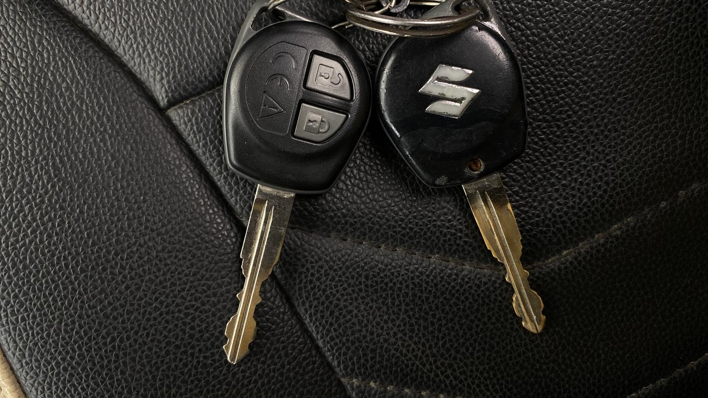 2021 Maruti Ciaz DELTA AT 1.5 SHVS PETROL, Petrol, Automatic, 63,593 km, Key Close Up