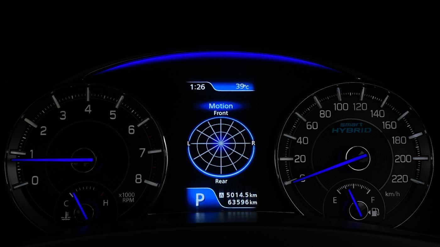 2021 Maruti Ciaz DELTA AT 1.5 SHVS PETROL, Petrol, Automatic, 63,593 km, Odometer Image