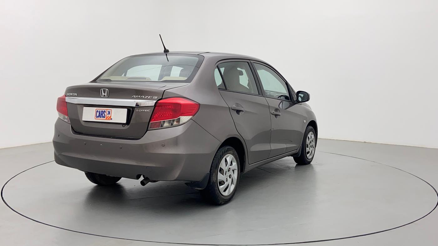 2014 Honda Amaze 1.5 SX MT I DTEC, Diesel, Manual, 1,13,597 km, Right Back Diagonal (45- Degree) View