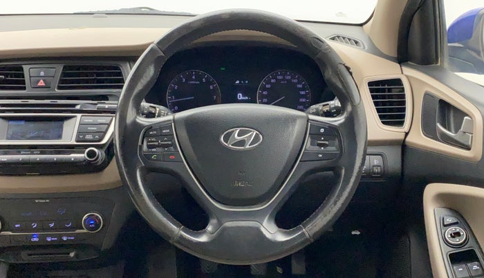 2015 Hyundai Elite i20 ASTA 1.2, Petrol, Manual, 1,02,238 km, Steering Wheel Close Up