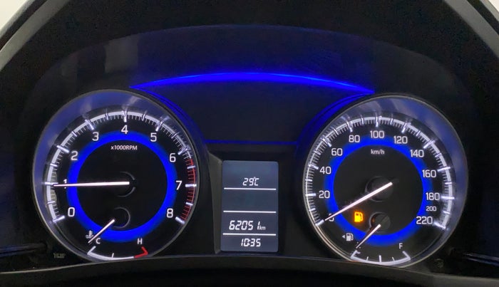 2018 Maruti Baleno DELTA PETROL 1.2, Petrol, Manual, 62,038 km, Odometer Image