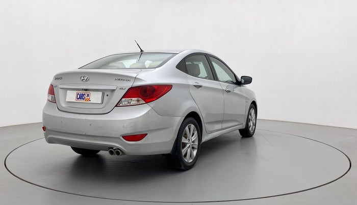 2013 Hyundai Verna FLUIDIC 1.6 VTVT SX, Petrol, Manual, 1,11,053 km, Right Back Diagonal