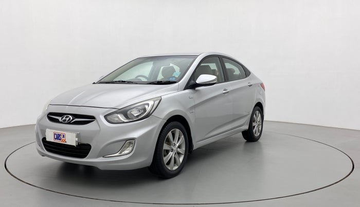 2013 Hyundai Verna FLUIDIC 1.6 VTVT SX, Petrol, Manual, 1,11,053 km, Left Front Diagonal