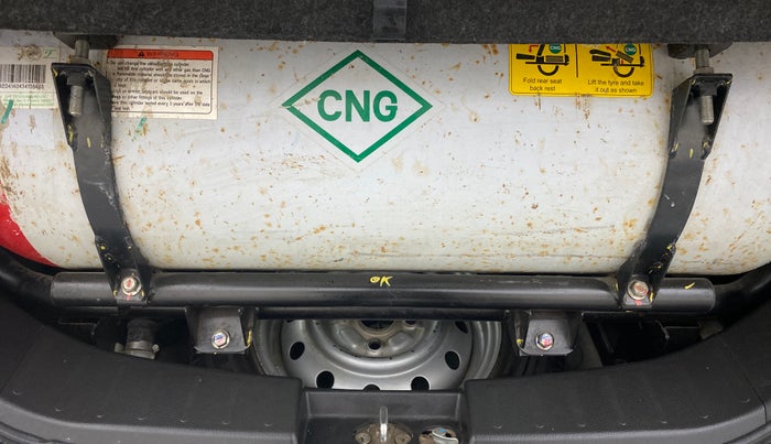 2014 Maruti Wagon R 1.0 LXI CNG, CNG, Manual, 99,974 km, Boot Inside