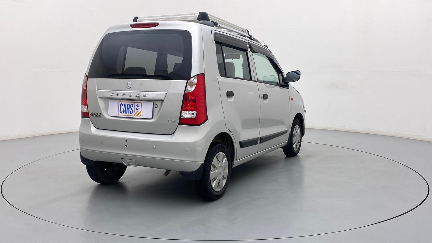 2014 Maruti Wagon R 1.0 LXI CNG, CNG, Manual, 99,974 km, Right Back Diagonal