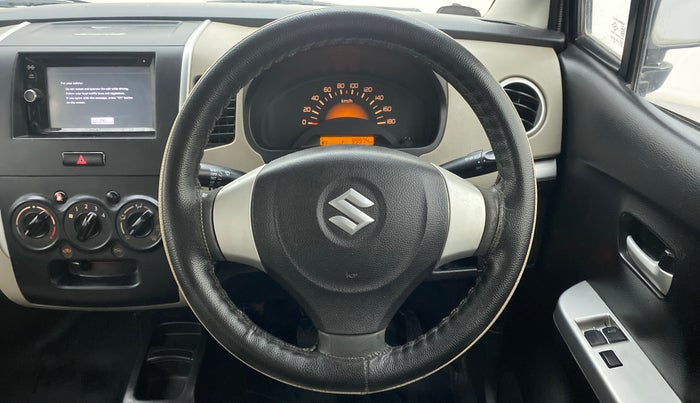 2014 Maruti Wagon R 1.0 LXI CNG, CNG, Manual, 99,974 km, Steering Wheel Close Up