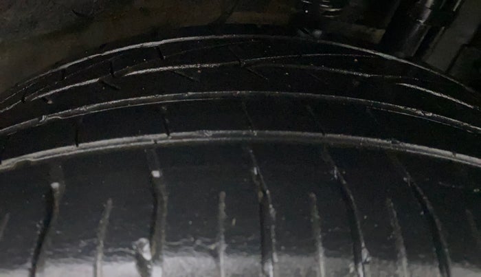 2019 Tata NEXON XZA PLUS PETROL, Petrol, Automatic, 63,375 km, Left Rear Tyre Tread