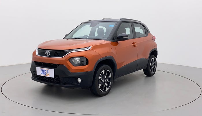 2021 Tata PUNCH CREATIVE AMT 1.2 RTN DUAL TONE, Petrol, Automatic, 1,679 km, Left Front Diagonal