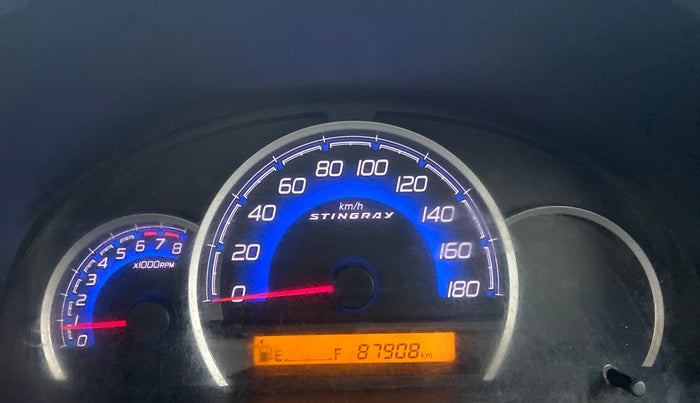 2016 Maruti Wagon R Stingray VXI, Petrol, Manual, 87,977 km, Odometer Image