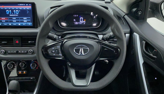 2021 Tata NEXON XMA SUNROOF PETROL, Petrol, Automatic, 12,190 km, Steering Wheel Close Up