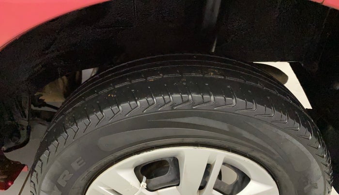 2017 Datsun Redi Go S, Petrol, Manual, 54,765 km, Left Rear Tyre Tread