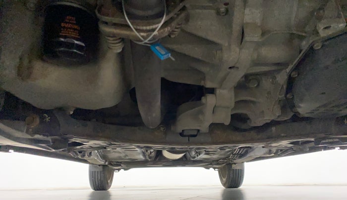 2018 Maruti Baleno ZETA CVT PETROL 1.2, Petrol, Automatic, 22,889 km, Front Underbody