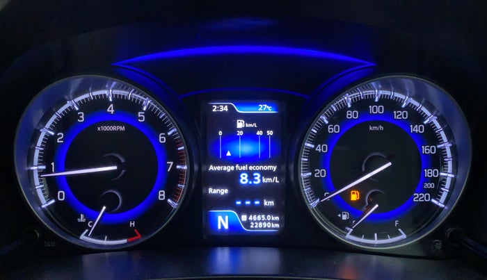 2018 Maruti Baleno ZETA CVT PETROL 1.2, Petrol, Automatic, 22,889 km, Odometer Image