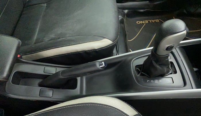 2018 Maruti Baleno ZETA CVT PETROL 1.2, Petrol, Automatic, 22,889 km, Gear Lever