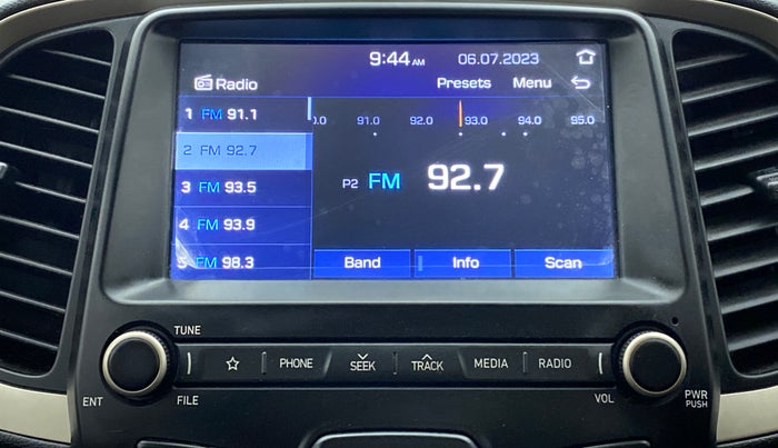 2019 Hyundai NEW SANTRO SPORTZ AMT, Petrol, Automatic, 22,261 km, Infotainment System