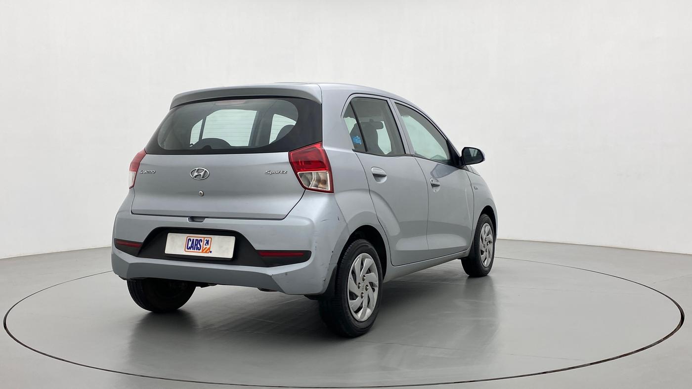 2019 Hyundai NEW SANTRO SPORTZ AMT, Petrol, Automatic, 22,261 km, Right Back Diagonal