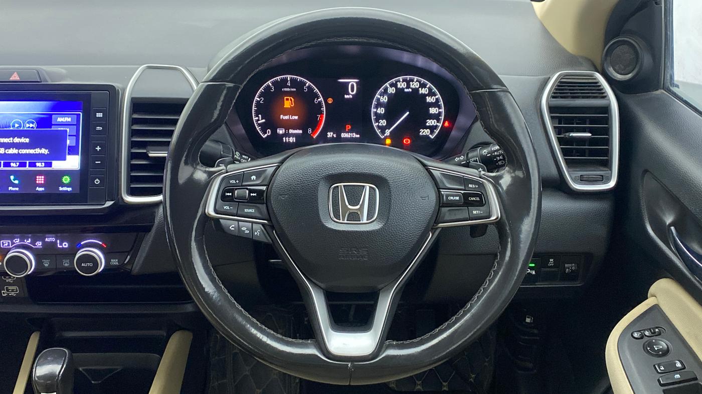 2020 Honda City 1.5L I-VTEC VX CVT, Petrol, Automatic, 36,212 km, Steering Wheel Close Up