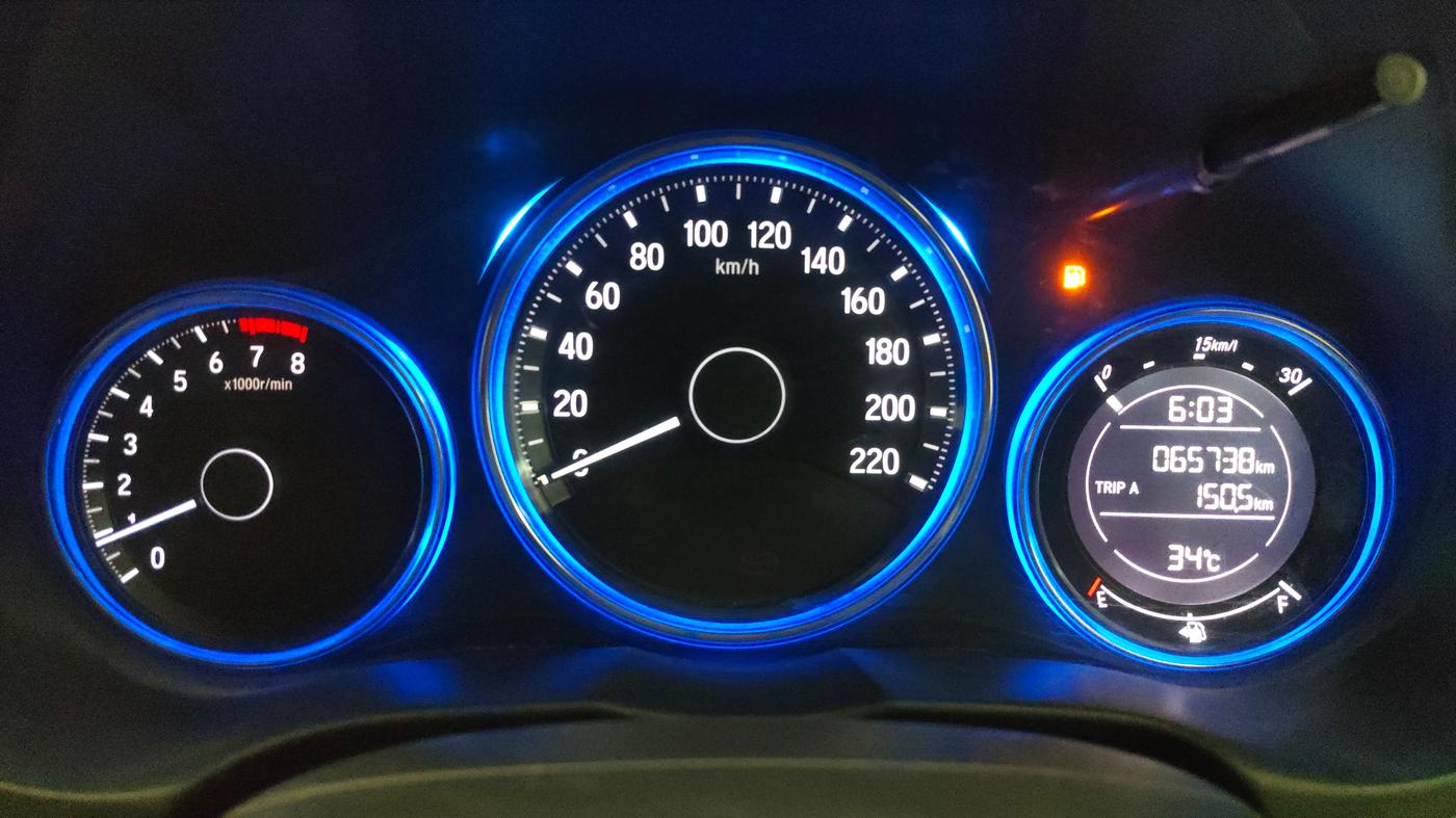 2016 Honda City 1.5L I-VTEC VX, CNG, Manual, 65,739 km, Odometer Image