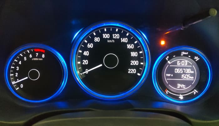 2016 Honda City 1.5L I-VTEC VX, CNG, Manual, 65,738 km, Odometer Image