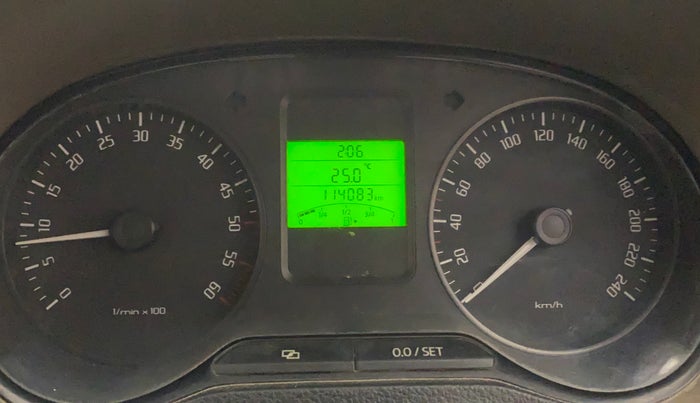 2013 Skoda Rapid AMBITION 1.6 TDI CR MT, Diesel, Manual, 1,14,039 km, Odometer Image