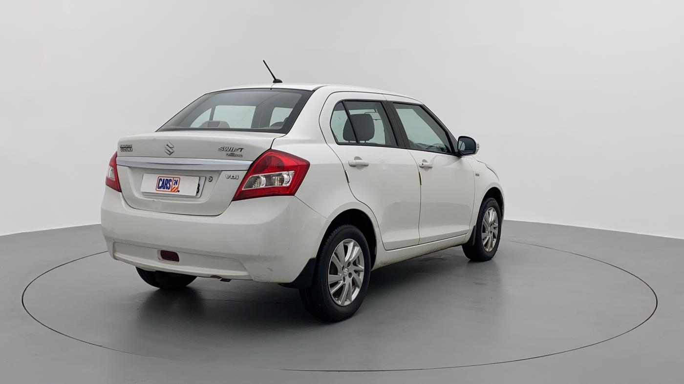 2012 Maruti Swift Dzire VDI, Diesel, Manual, 1,00,142 km, Right Back Diagonal