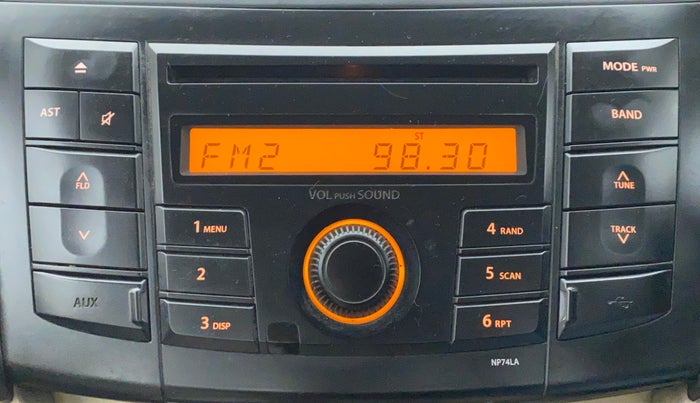 2012 Maruti Swift Dzire VDI, Diesel, Manual, 1,00,142 km, Infotainment System