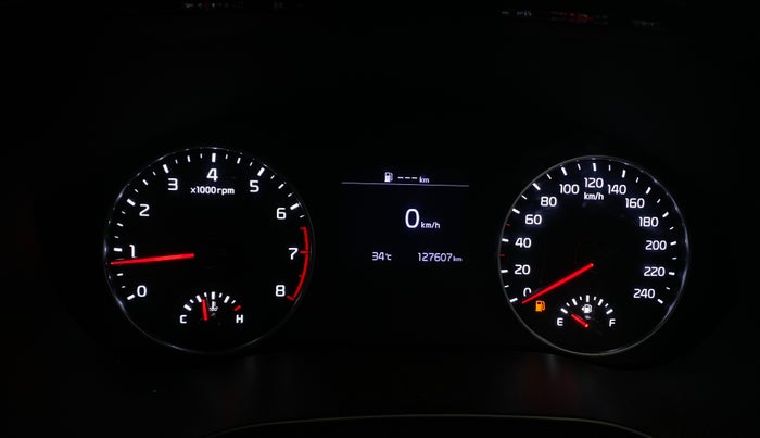 2021 KIA SELTOS HTK 1.5 PETROL, Petrol, Manual, 1,27,599 km, Odometer Image