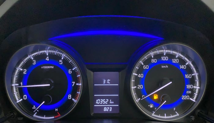 2016 Maruti Baleno DELTA PETROL 1.2, Petrol, Manual, 1,03,521 km, Odometer Image