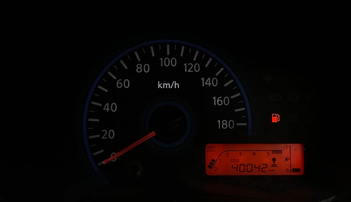 2017 Datsun Redi Go T(O) 0.8L LIMITED EDITION, Petrol, Manual, 40,039 km, Odometer Image