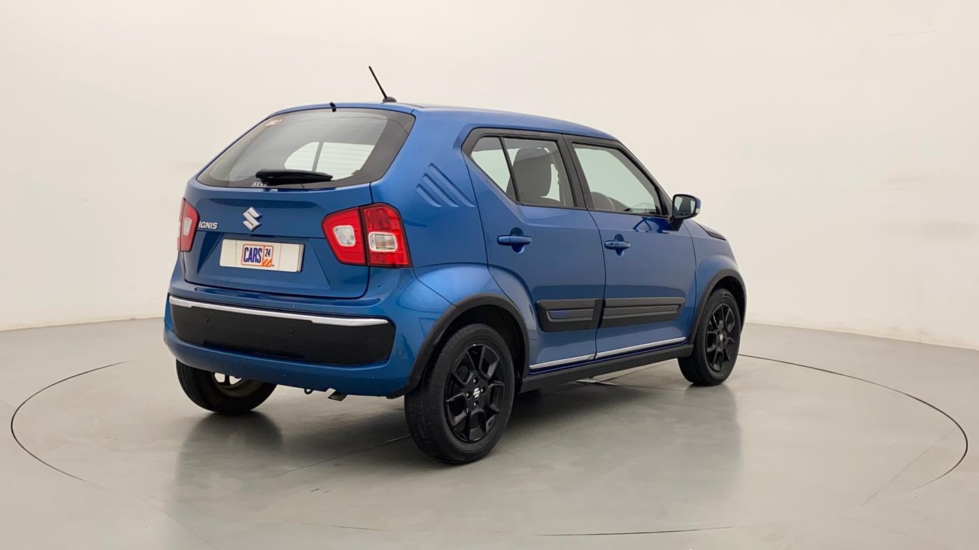 2017 Maruti IGNIS ZETA 1.2 AMT, Petrol, Automatic, 34,024 km, Right Back Diagonal