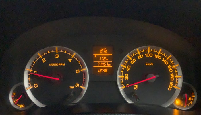 2012 Maruti Swift Dzire ZDI, Diesel, Manual, 71,457 km, Odometer Image