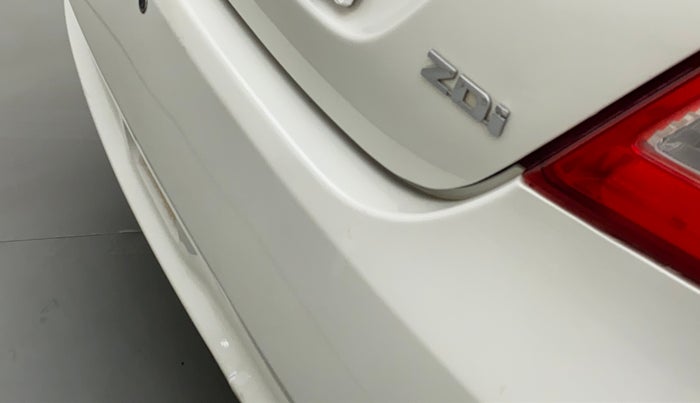 2012 Maruti Swift Dzire ZDI, Diesel, Manual, 71,457 km, Rear bumper - Paint is slightly damaged