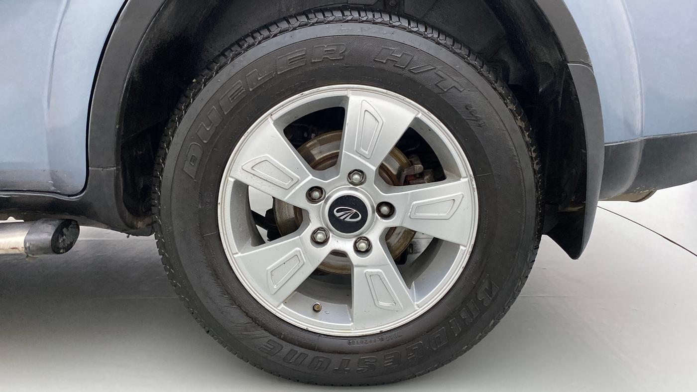 2013 Mahindra XUV500 W8 FWD, Diesel, Manual, 90,942 km, Left Rear Wheel