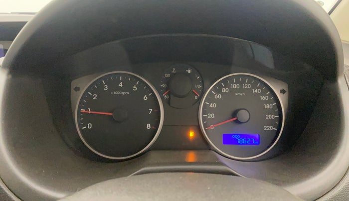 2013 Hyundai i20 MAGNA 1.2, Petrol, Manual, 78,625 km, Odometer Image