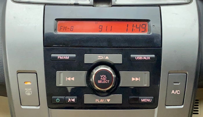 2012 Honda City 1.5L I-VTEC S MT, Petrol, Manual, 1,17,766 km, Infotainment System